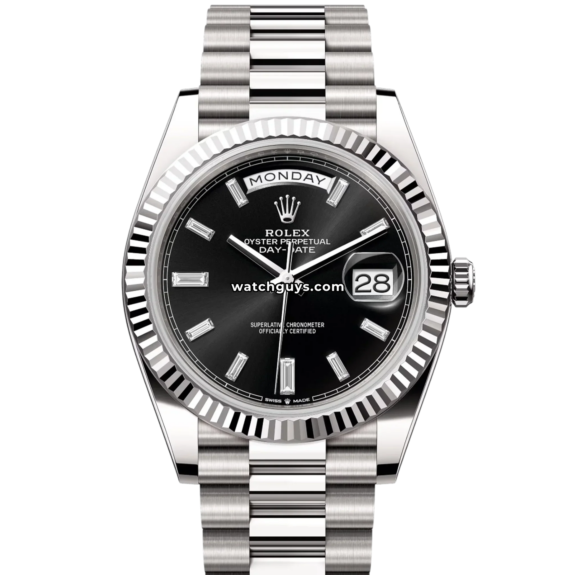 Rolex Day-Date 228239 Black Diamond