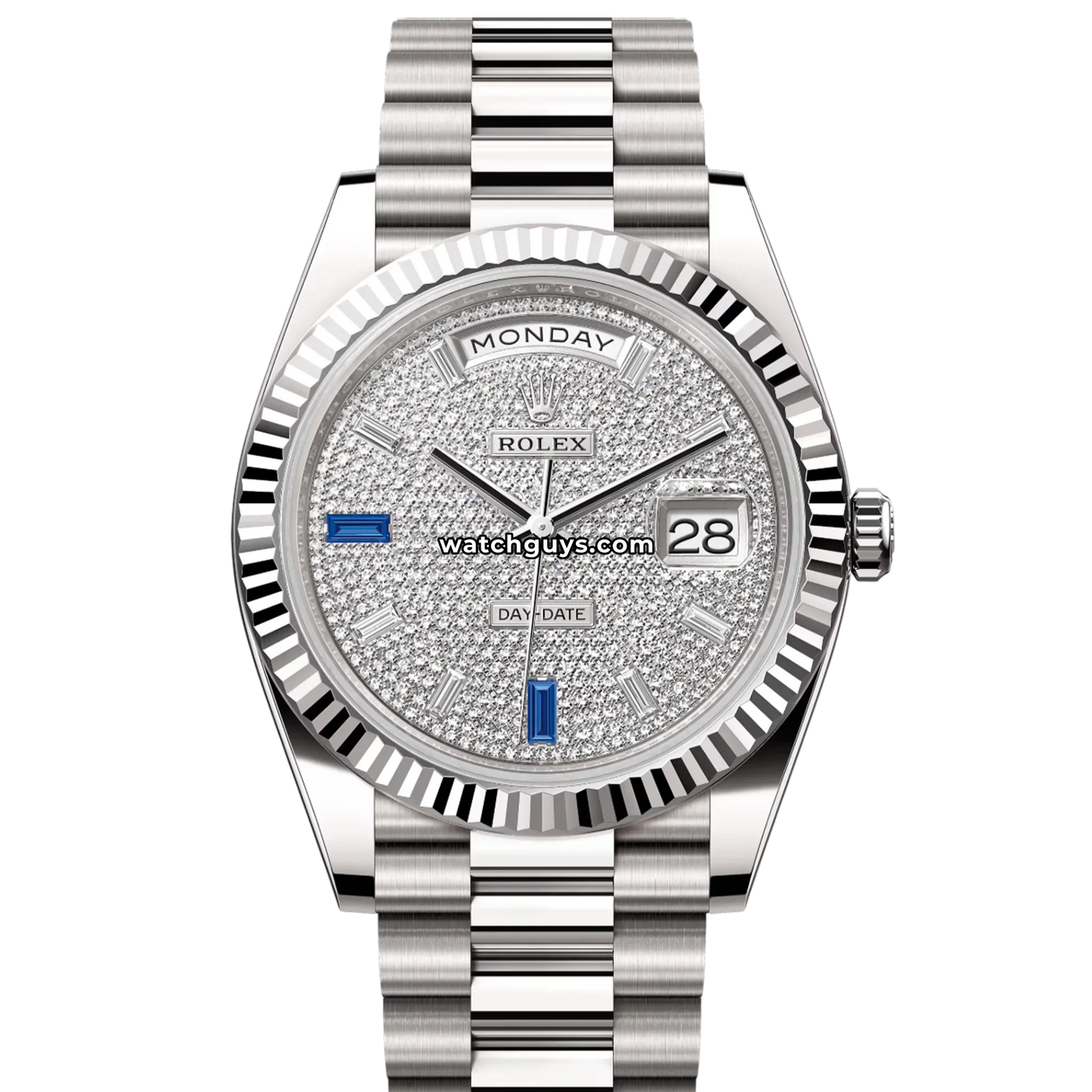 Rolex Day-Date 228239 Diamond Paved President