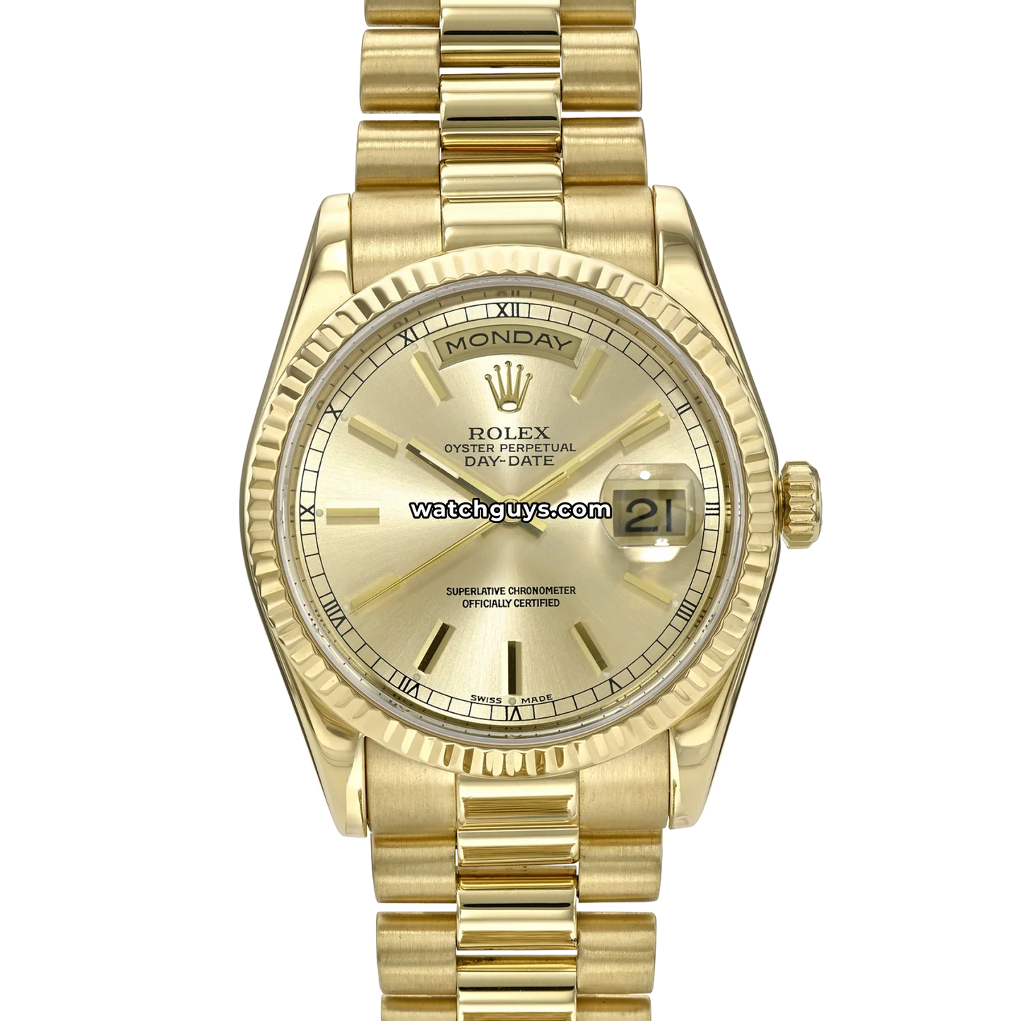 Rolex Day-Date 118238 Champagne President