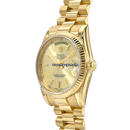 Rolex Day-Date 118238 Champagne President