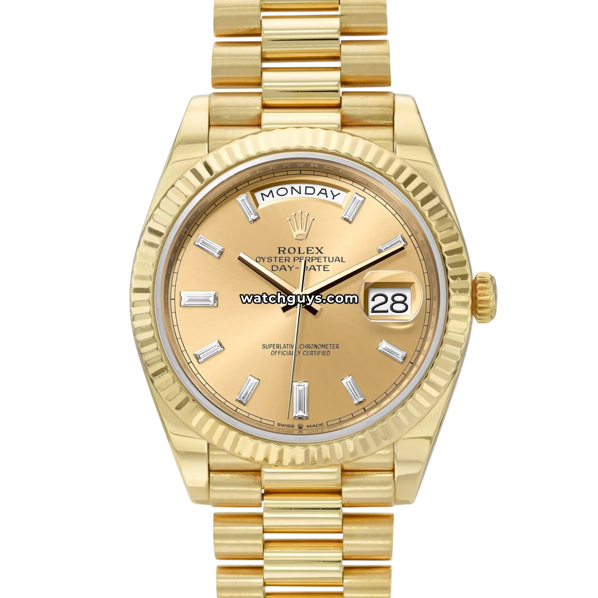 Rolex Day-Date 228238 Champagne Diamond