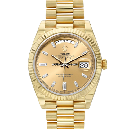 Rolex Day-Date 228238 Champagne Diamond
