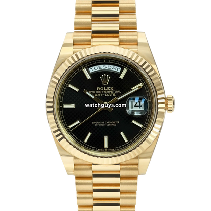 Rolex Day-Date 228238 Black Dial