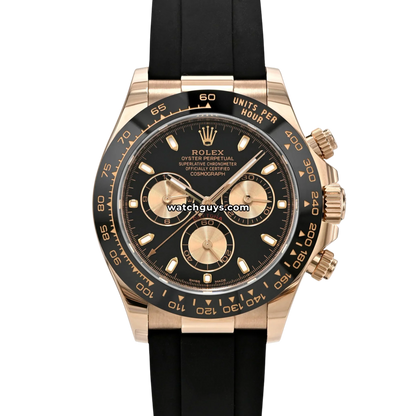 Rolex Daytona 116515LN Rose Gold Black