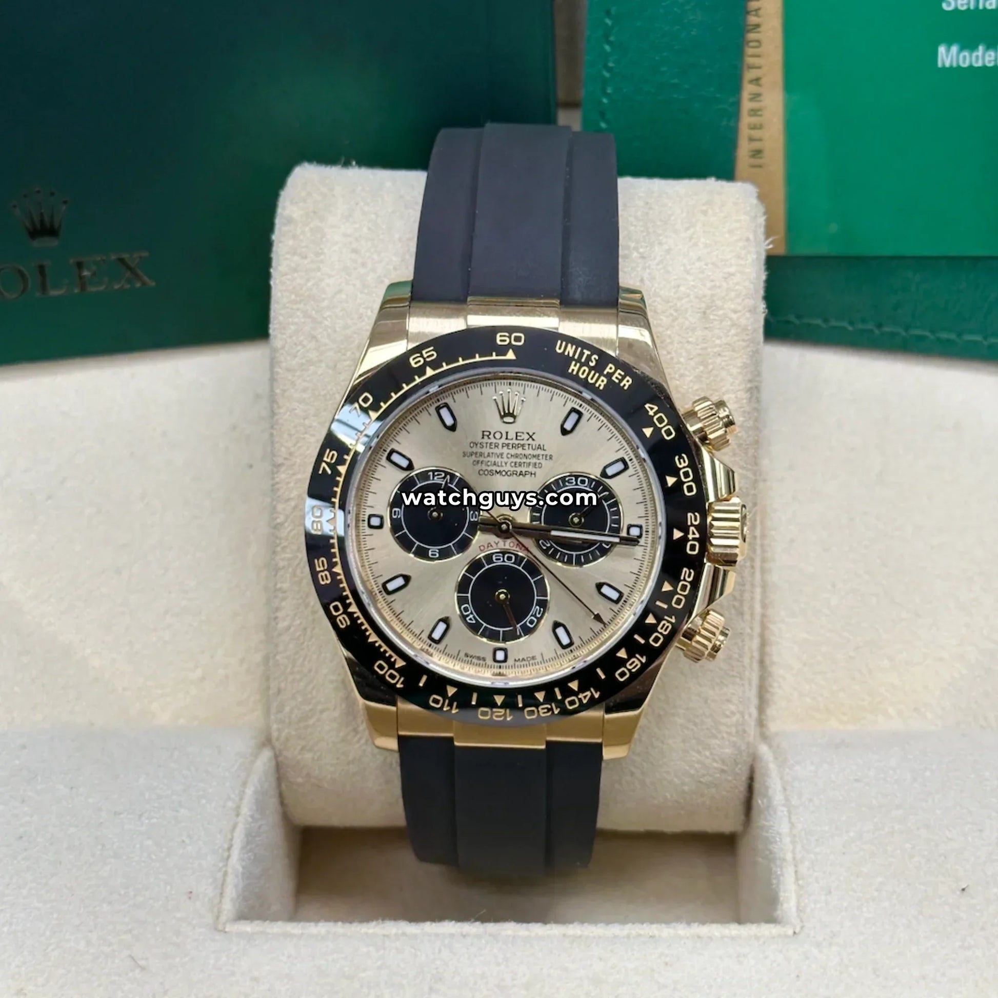 Rolex Daytona 116518LN Champagne Oysterflex