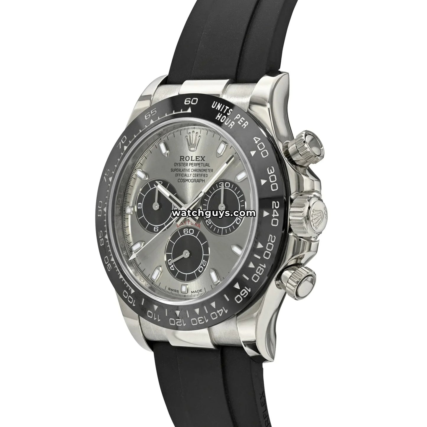 Rolex Daytona 116519LN Oysterflex Steel Dial