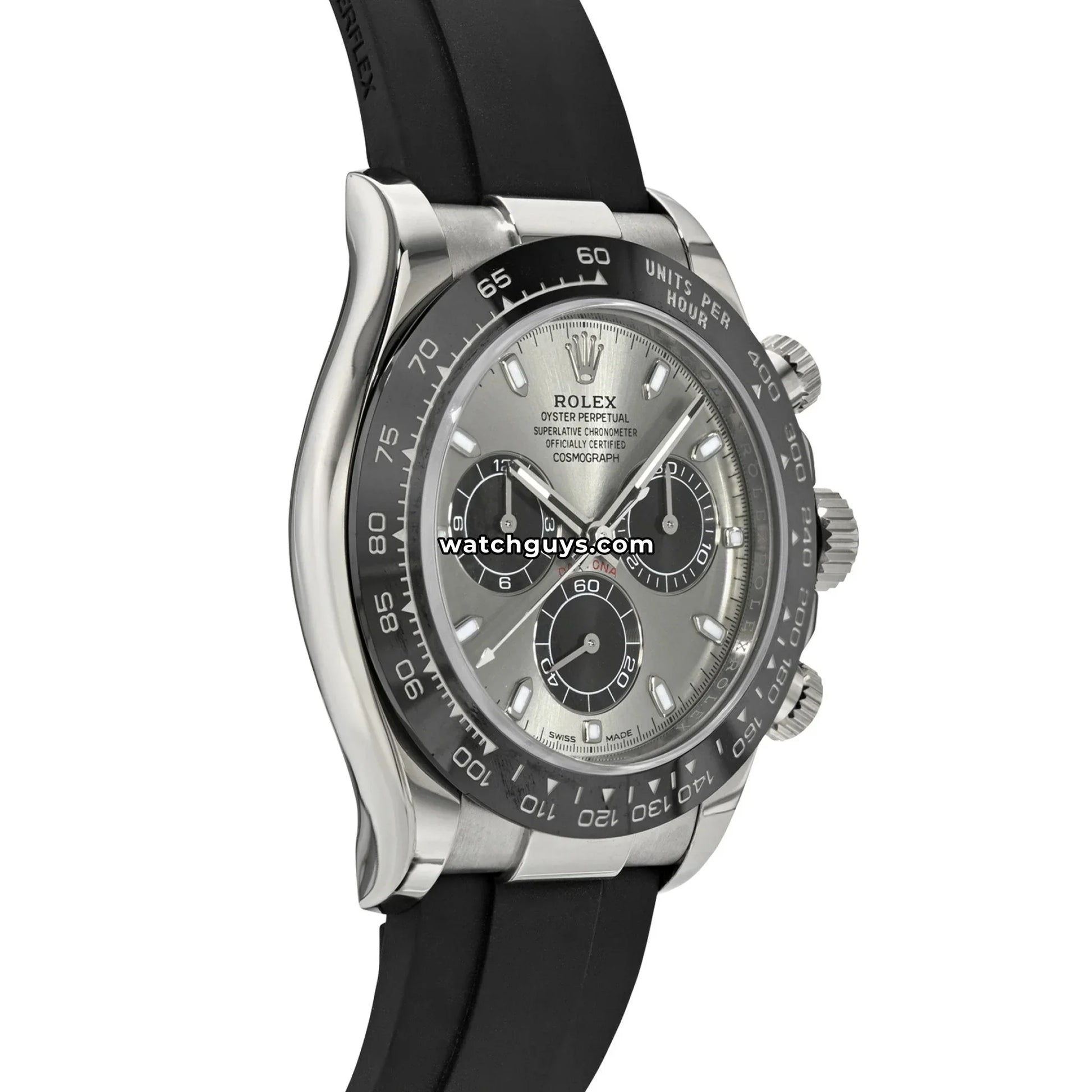 Rolex Daytona 116519LN Oysterflex Steel Dial