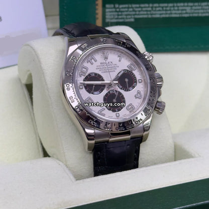 Rolex Daytona 116519 White Panda Racing Dial