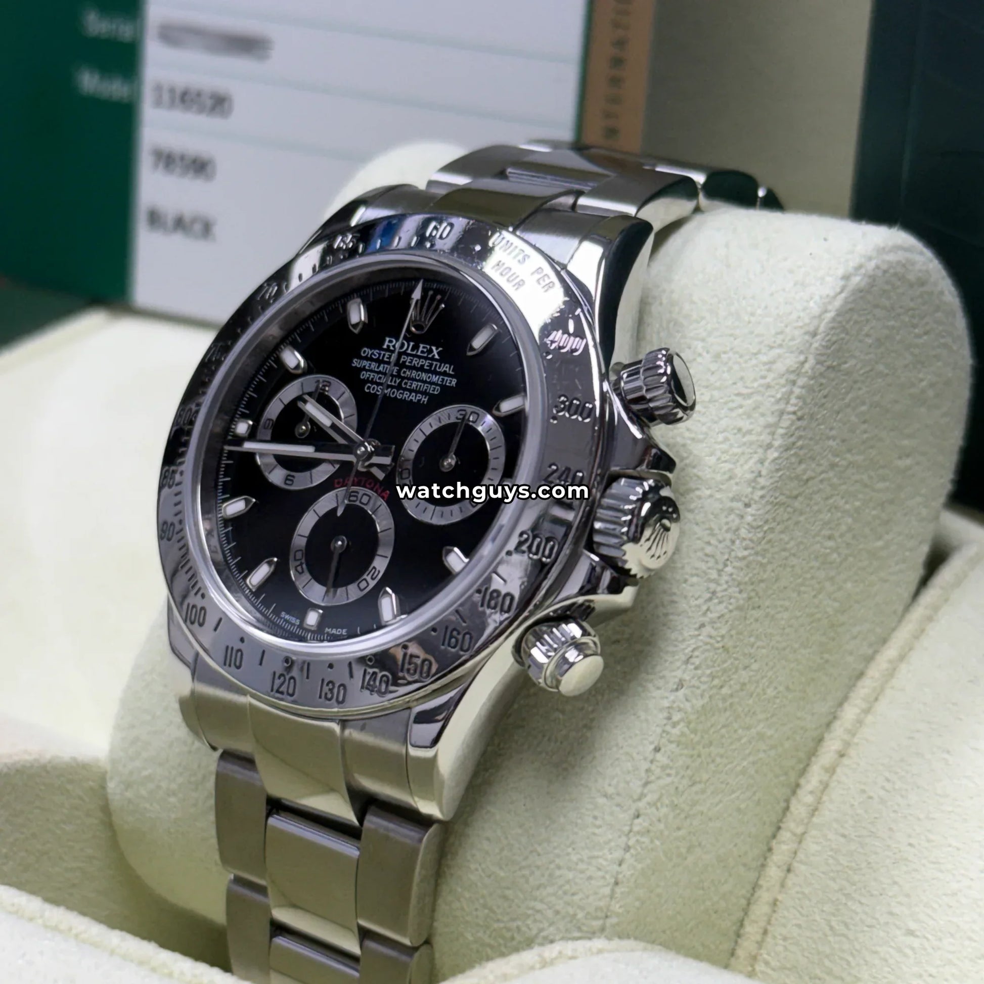 Rolex Daytona 116520 Black