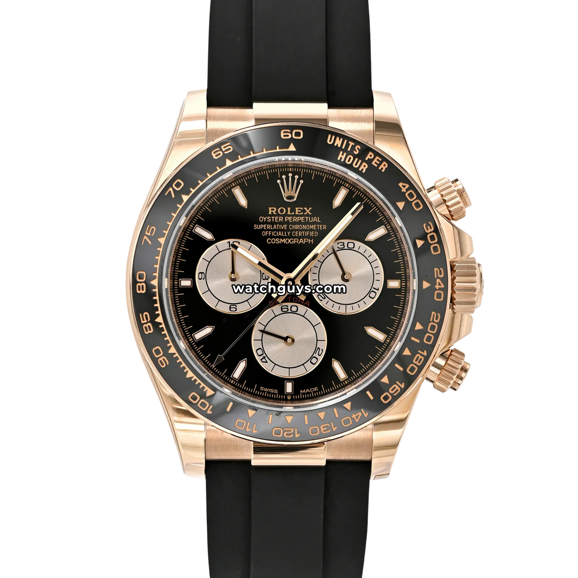 Rolex Daytona 126515LN Black Oysterflex