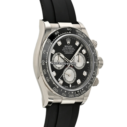 Rolex Daytona 126519LN Black Diamond Oysterflex