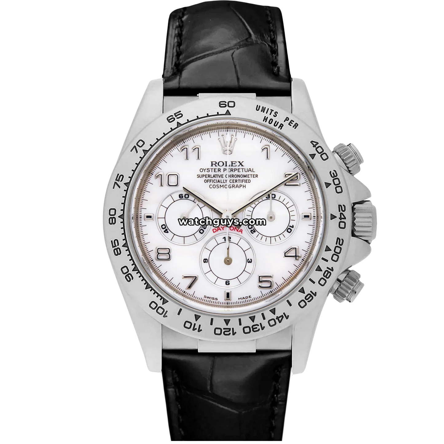 Rolex Daytona 16519 White Arabic