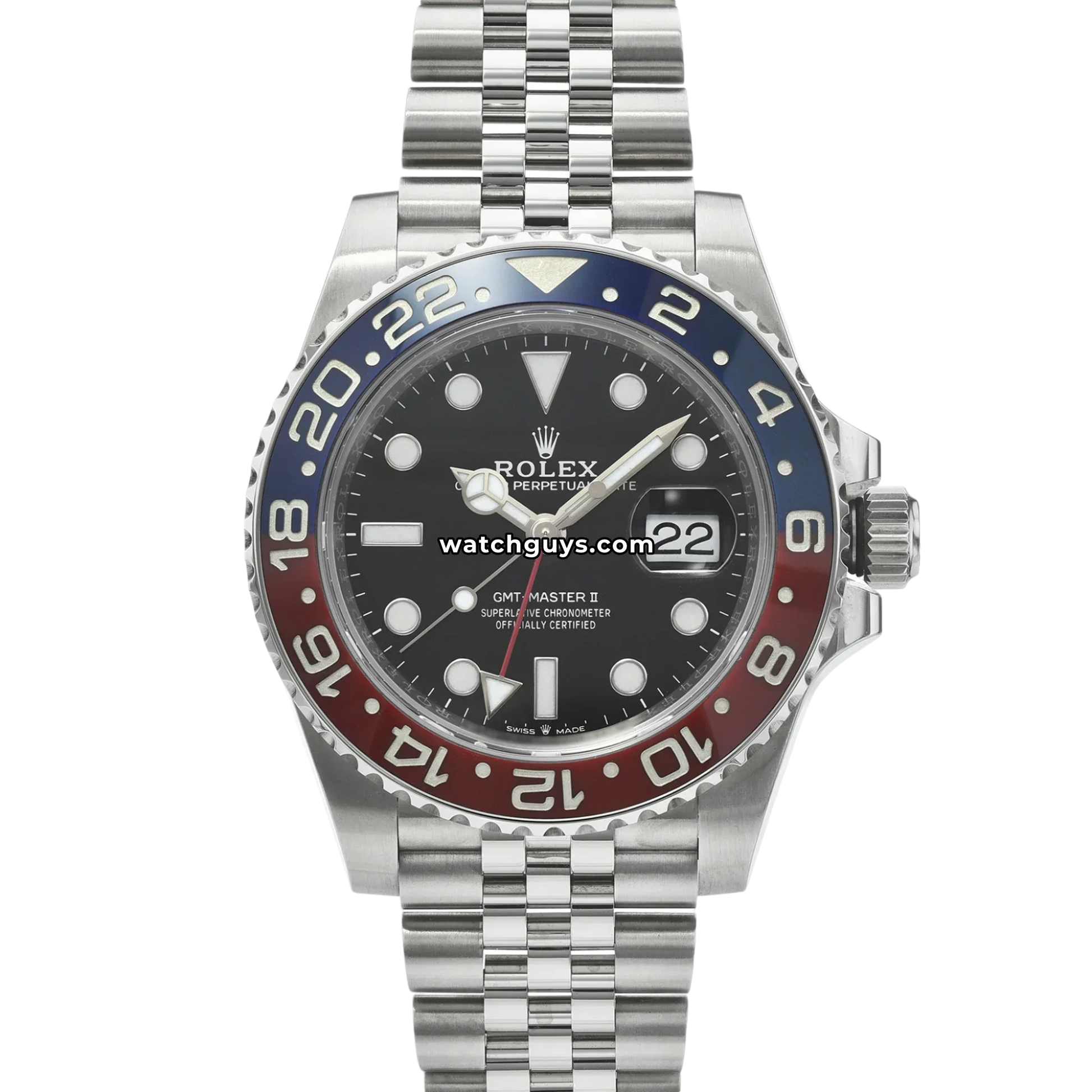 Rolex GMT-Master II 126710BLRO Pepsi Jubilee