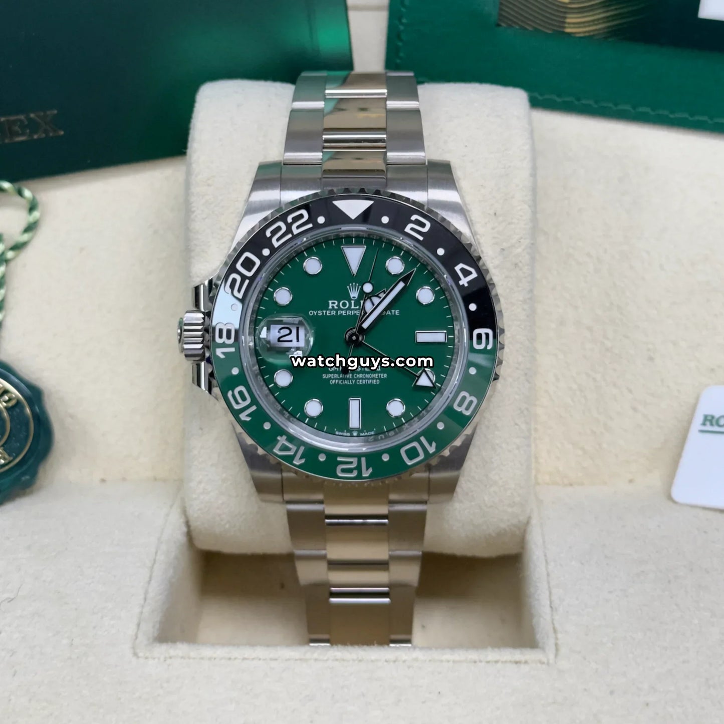 Rolex GMT-Master II 126729VTNR Green