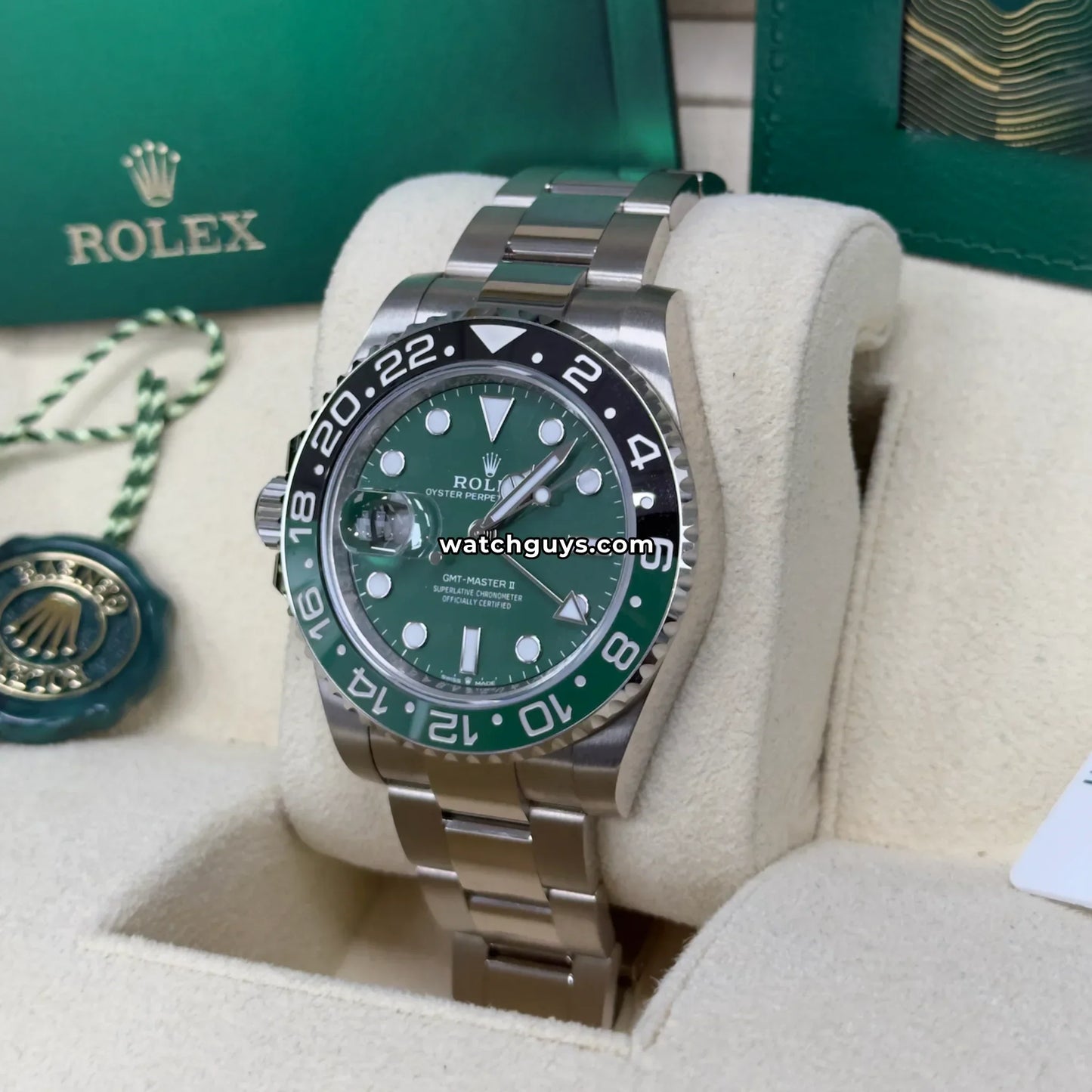 Rolex GMT-Master II 126729VTNR Green