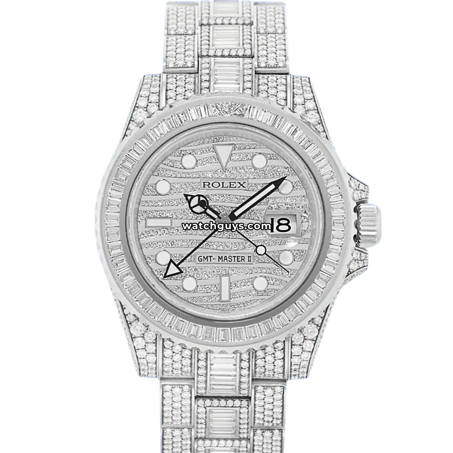 Rolex GMT-Master II 116769TBR "Ice" Diamond Paved