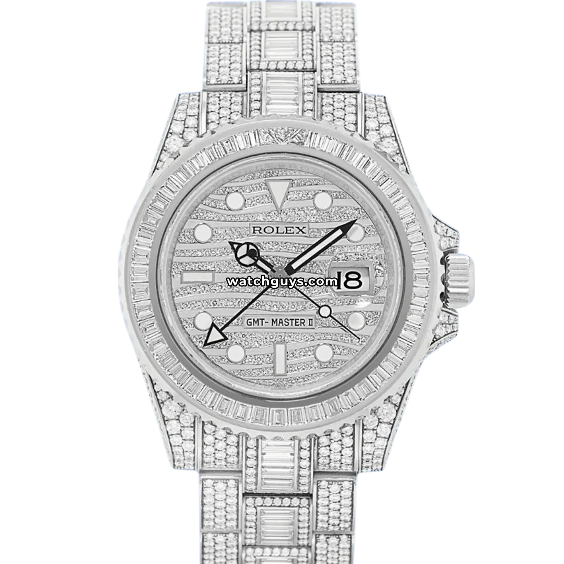 Rolex GMT-Master II 116769TBR "Ice" Diamond Paved