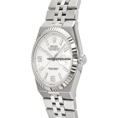 Rolex Land-Dweller 127334 White Honeycomb Motif
