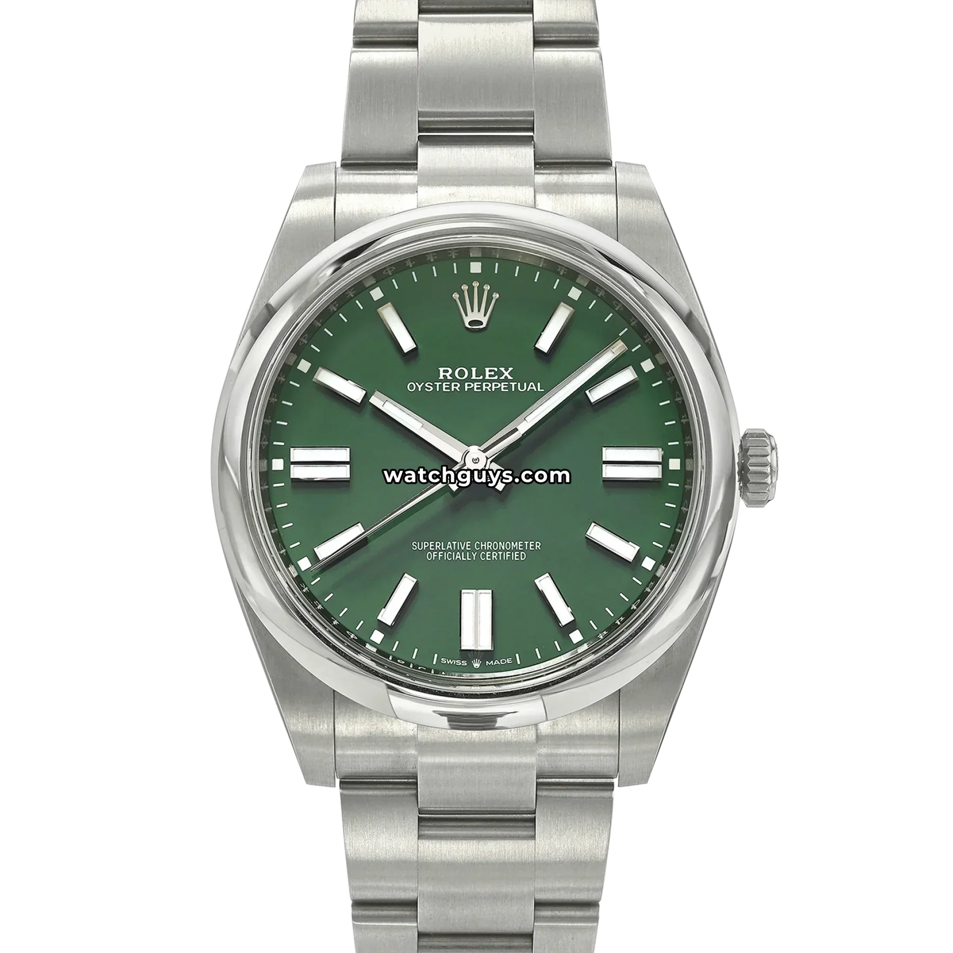 Rolex Oyster Perpetual 124300 Green Index