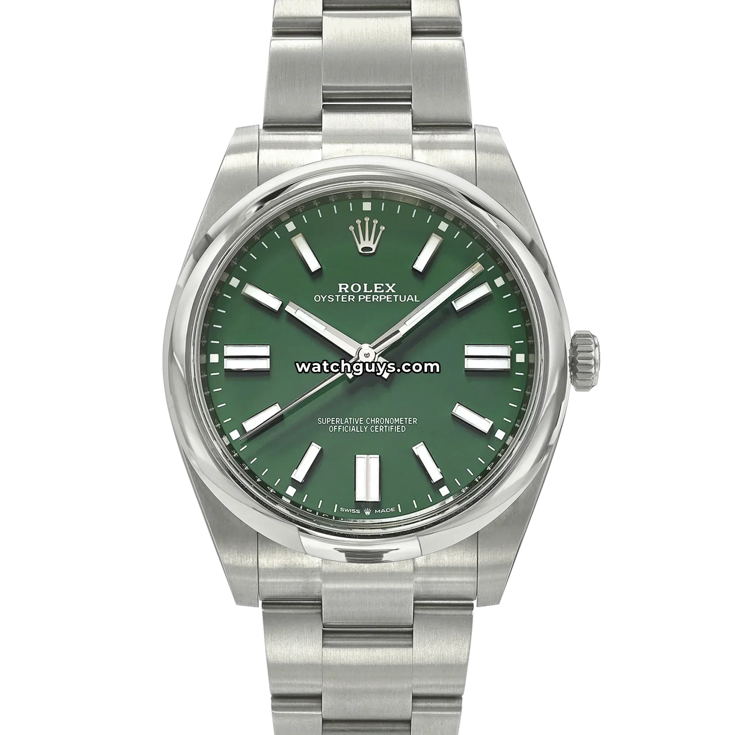 Rolex Oyster Perpetual 124300 Green Index