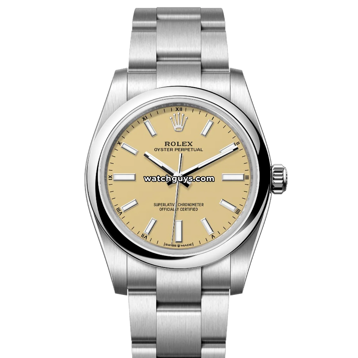 Rolex Oyster Perpetual 124200 Beige