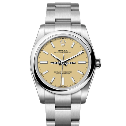 Rolex Oyster Perpetual 124200 Beige