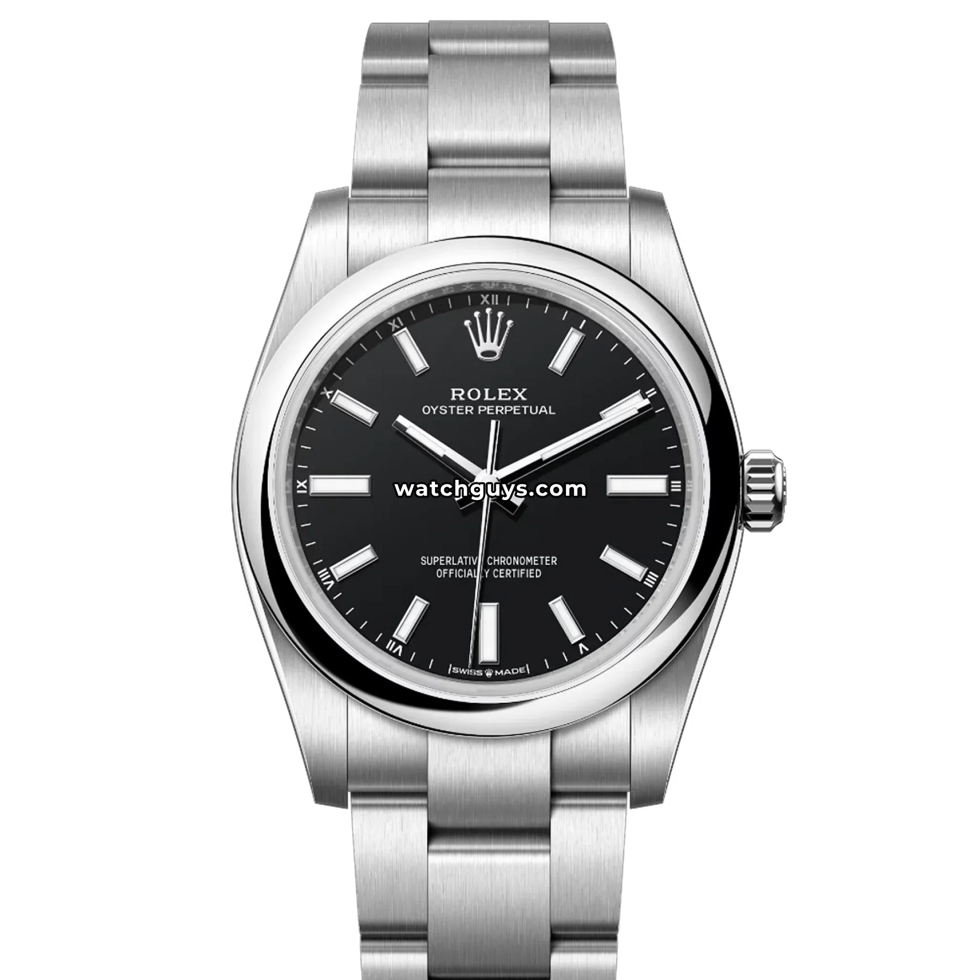 Rolex Oyster Perpetual 124200 Flat Black