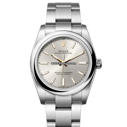 Rolex Oyster Perpetual 124200 Silver Dial
