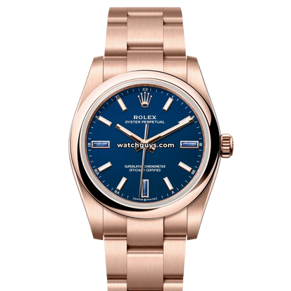 Rolex Oyster Perpetual 124205 Blue Stone