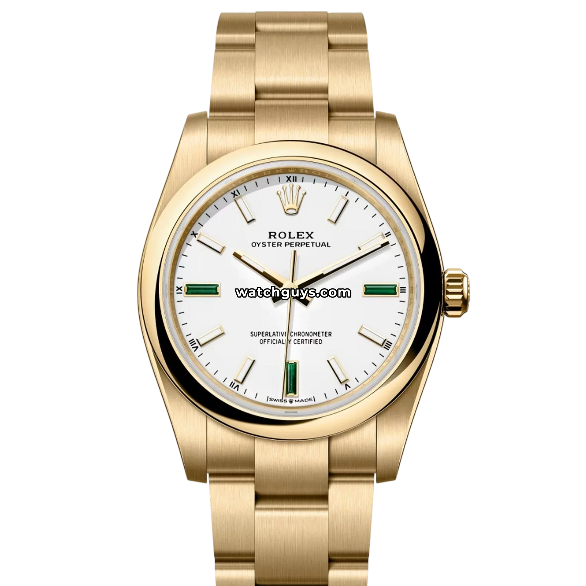 Rolex Oyster Perpetual 124208 White