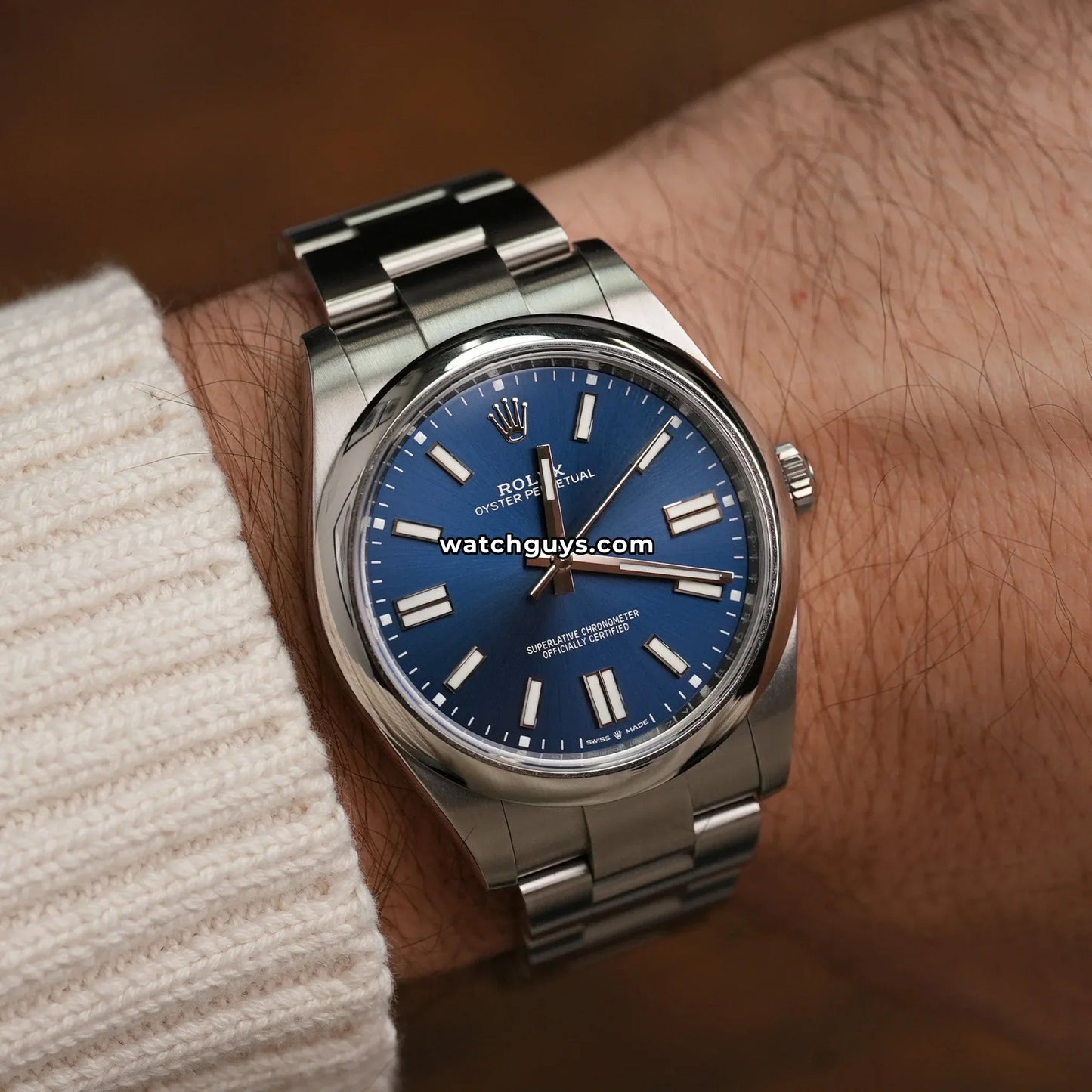 Rolex Oyster Perpetual 124300 Blue Dial