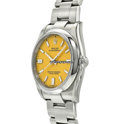 Rolex Oyster Perpetual 126000 Yellow