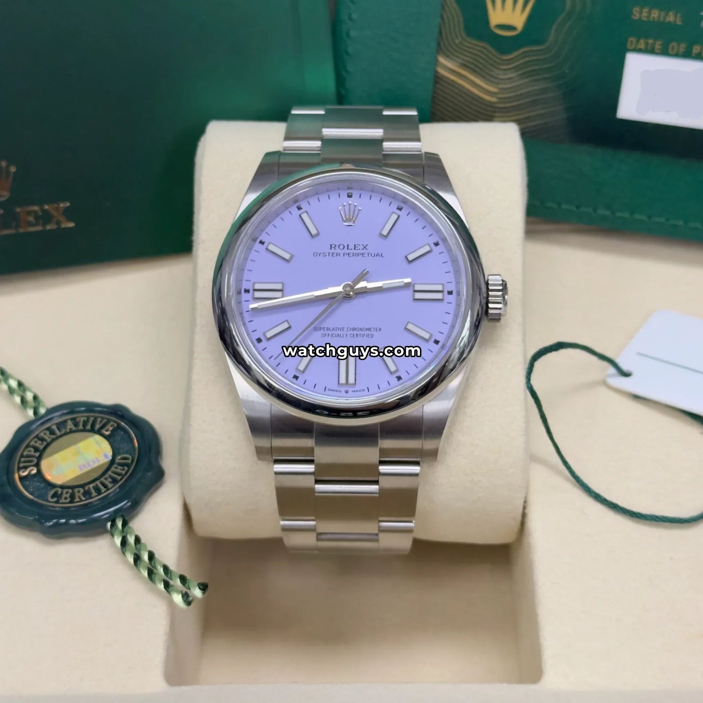 Rolex Oyster Perpetual 134300 Lavender