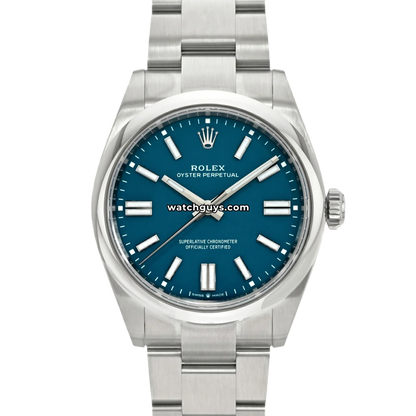 Rolex Oyster Perpetual 134300 Med Blue
