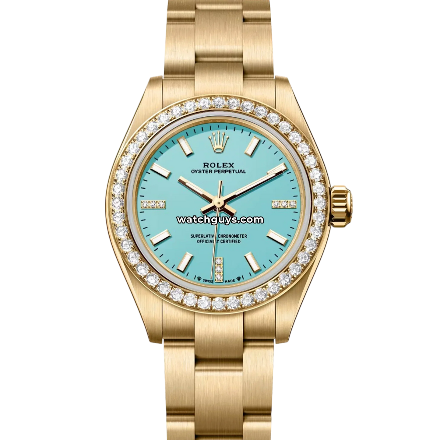 Rolex Oyster Perpetual 276248RBR Turquoise