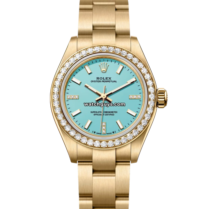 Rolex Oyster Perpetual 276248RBR Turquoise