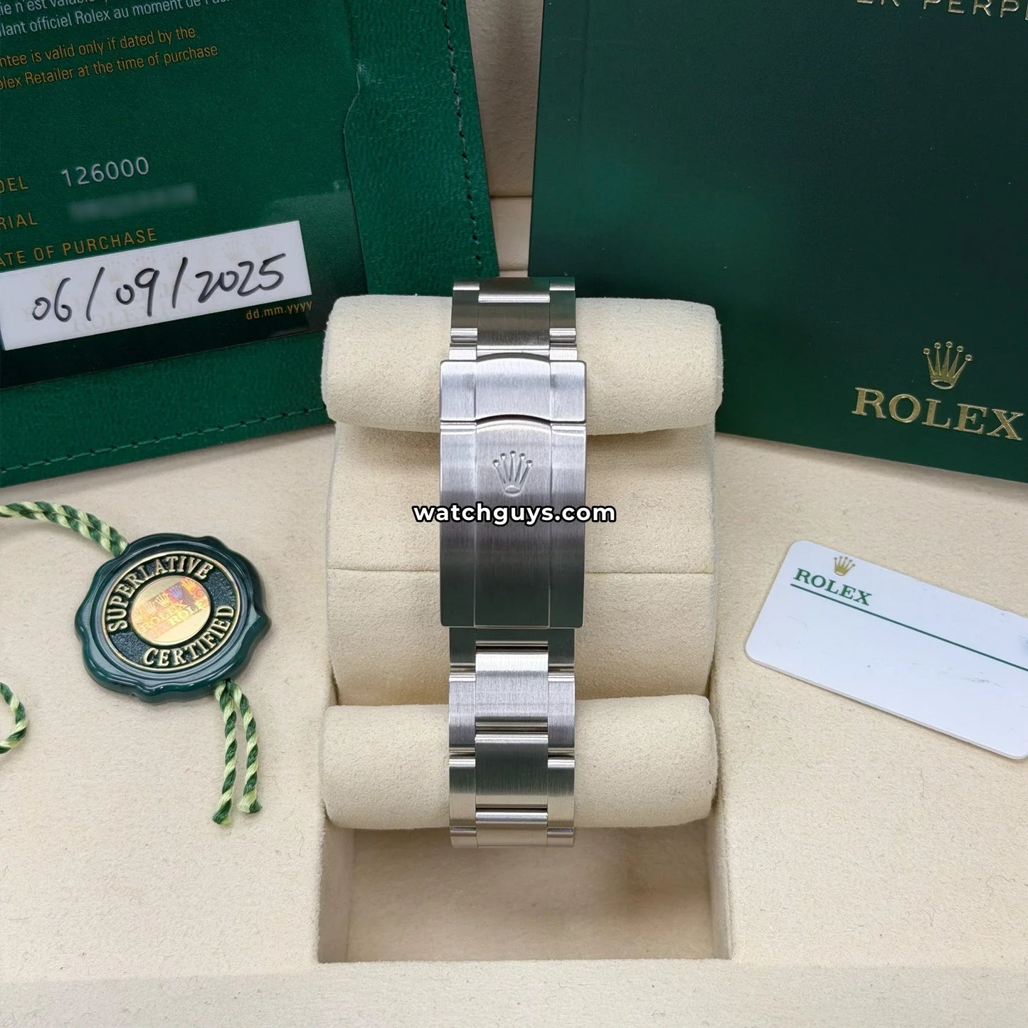 Rolex Oyster Perpetual 126000 Lavender