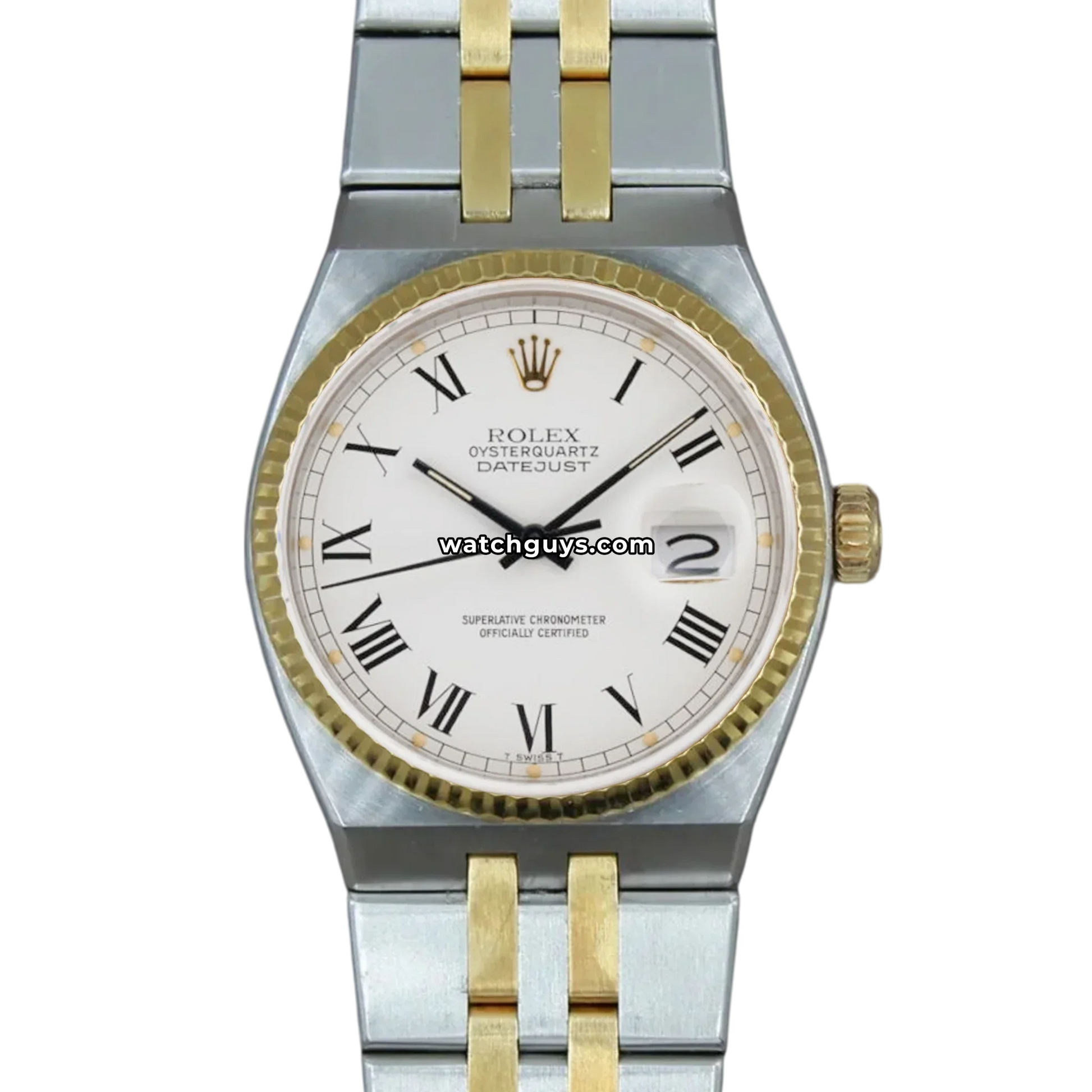 Rolex Oysterquartz 17013 White Roman