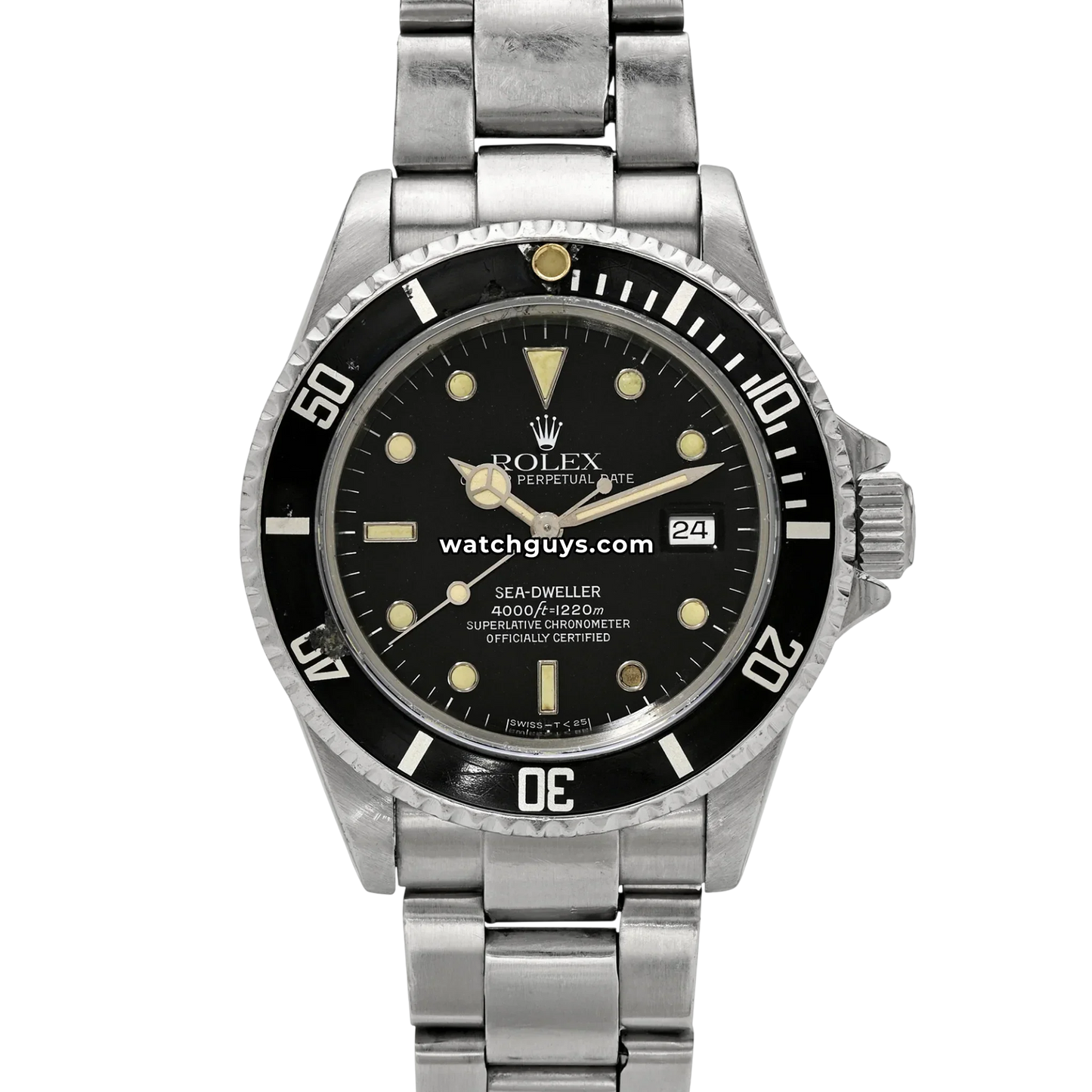 Rolex Sea Dweller 16600 Black Pumpkin