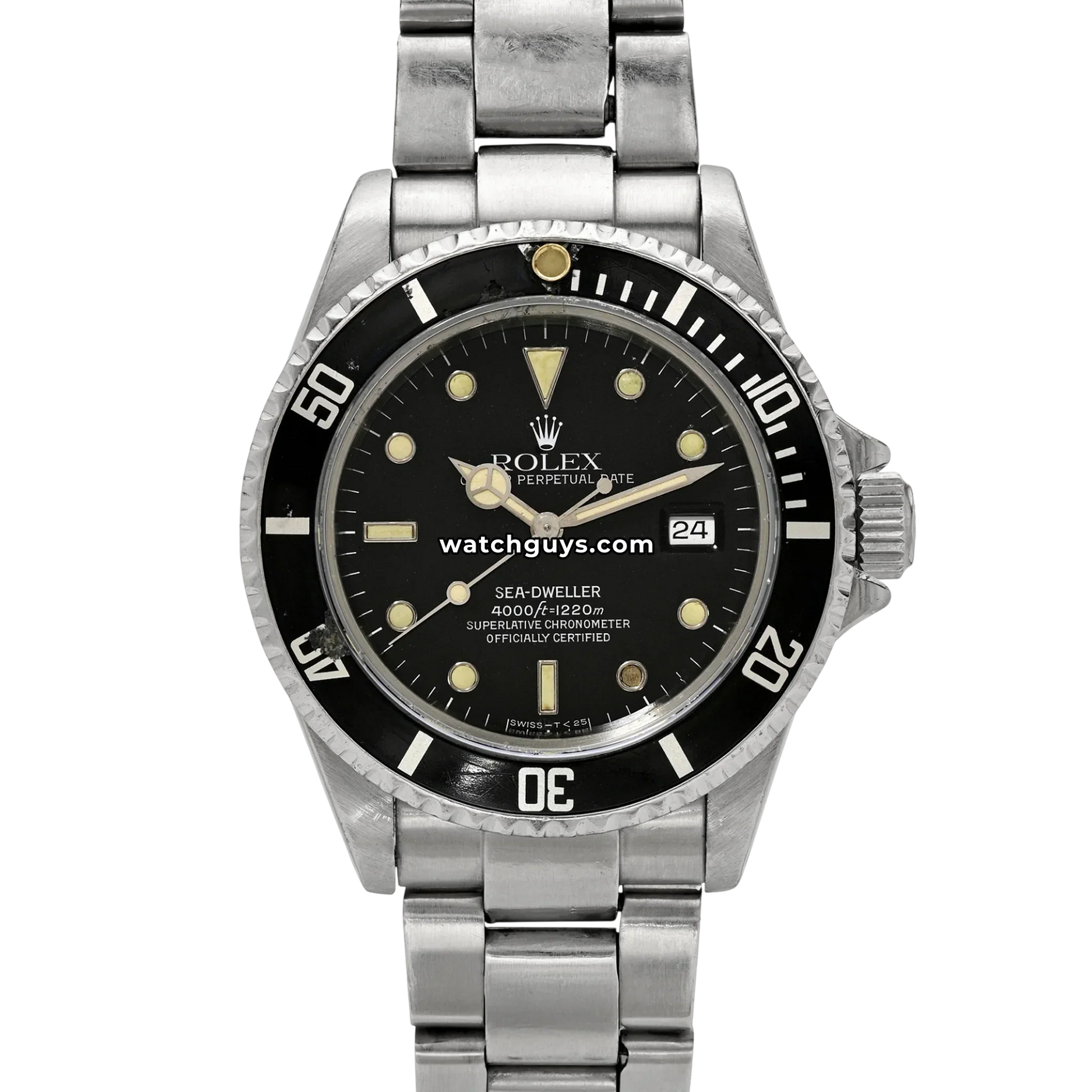 Rolex Sea Dweller 16600 Black Pumpkin