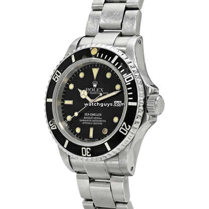Rolex Sea Dweller 16600 Black Pumpkin