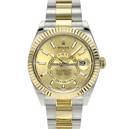 Rolex Sky-Dweller 326933 Champagne Oyster