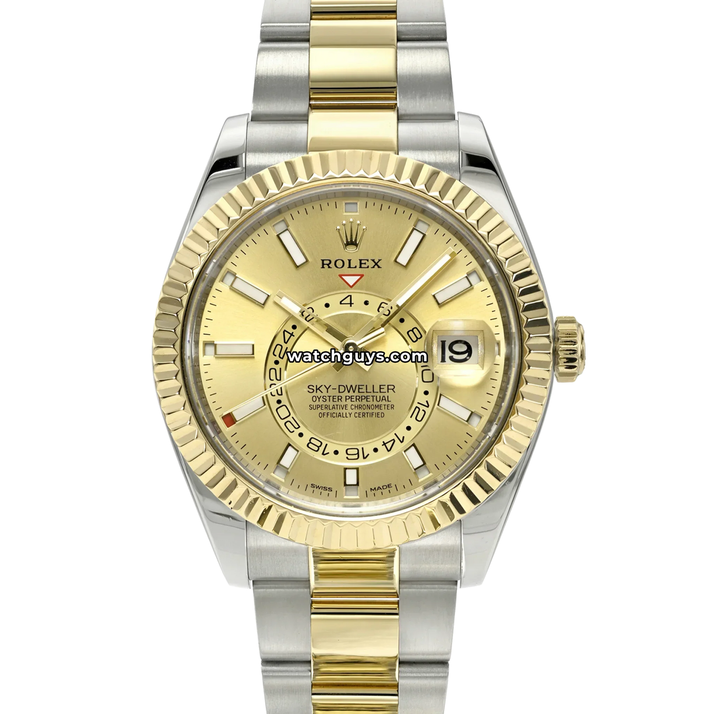 Rolex Sky-Dweller 326933 Champagne Two Tone