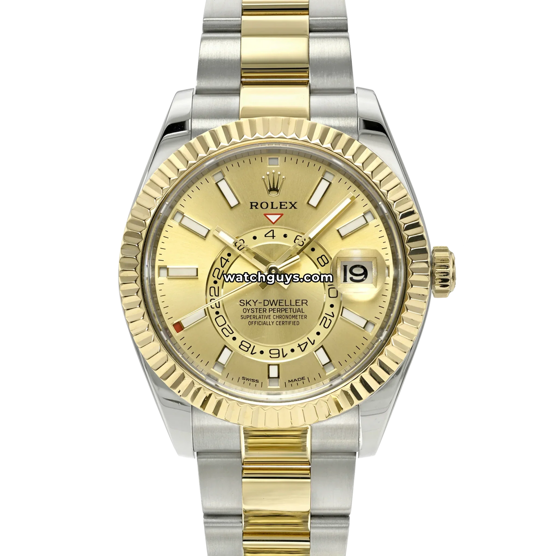 Rolex Sky-Dweller 326933 Champagne Two Tone