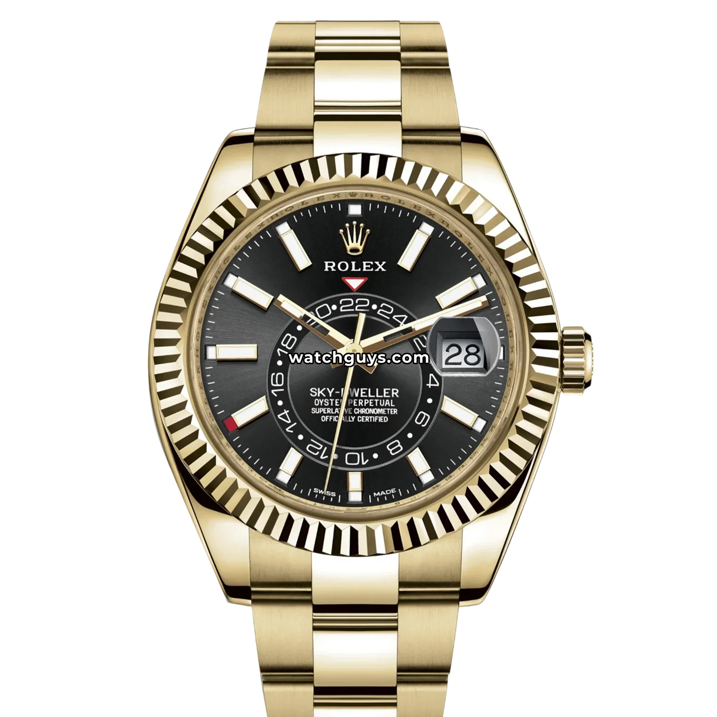 Rolex Sky-Dweller 326938 Black Index Oyster