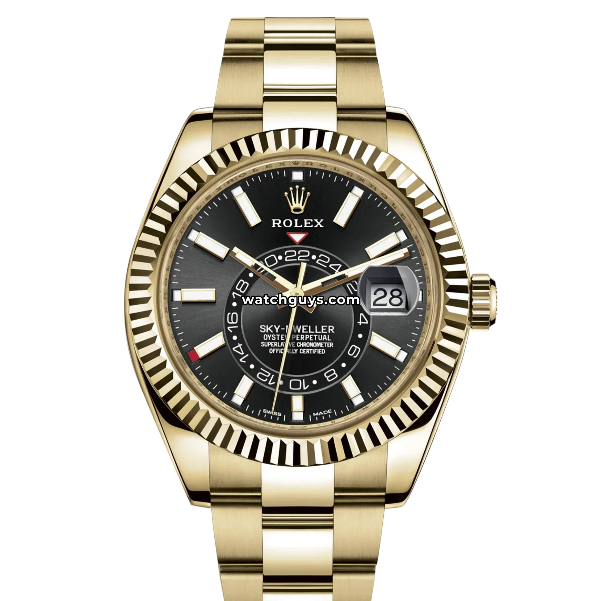 Rolex Sky-Dweller 326938 Black Index Oyster