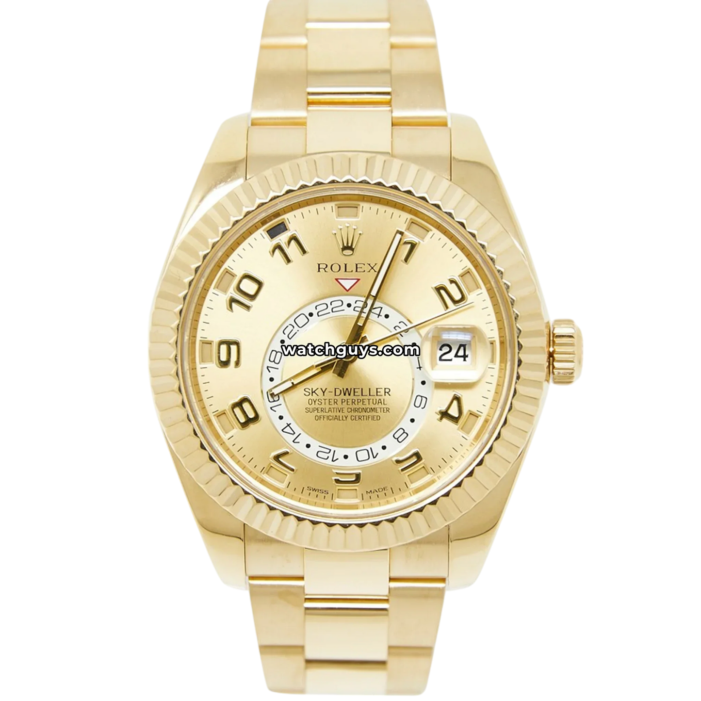 Rolex Sky-Dweller 326938 Champagne Arabic