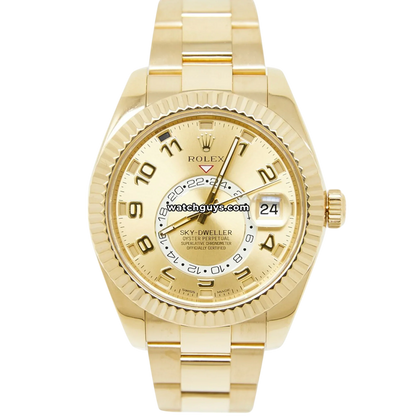 Rolex Sky-Dweller 326938 Champagne Arabic