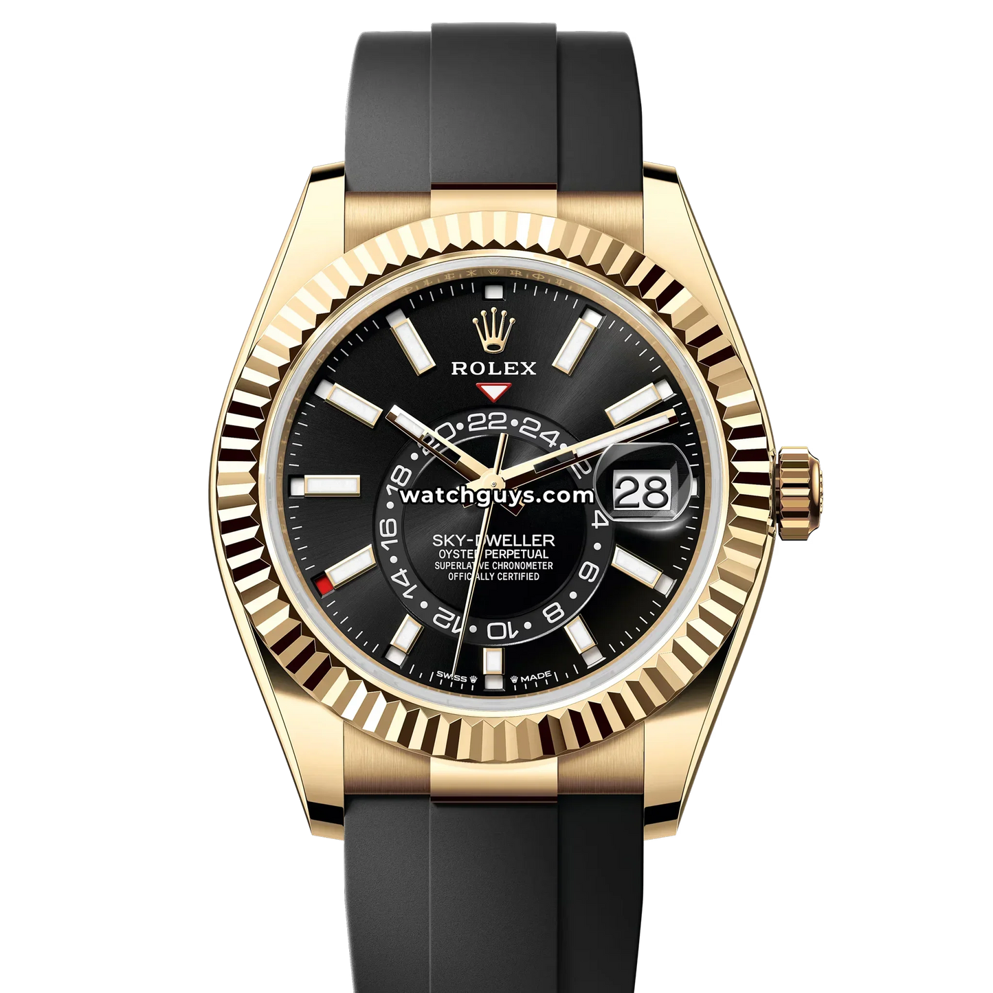 Rolex Sky-Dweller 336238 Black Oysterflex