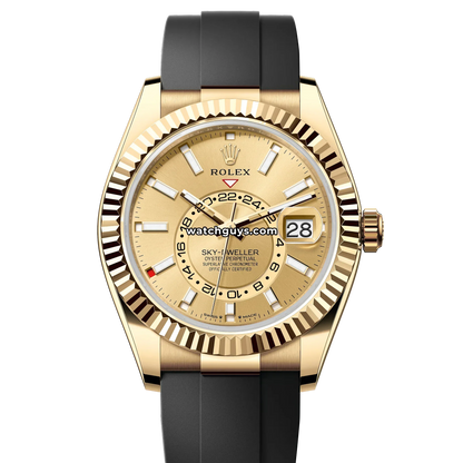 Rolex Sky-Dweller 336238 Champagne Oysterflex